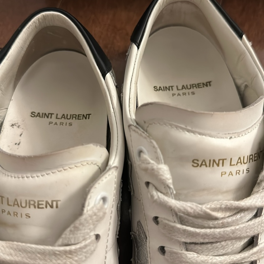 YSL  Court Metallic Star sneakers - Picture 9 of 11